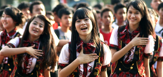 Foto JKT48 Nyanyi Bareng Hari Kemerdekaan 17-08-2013 Part 2