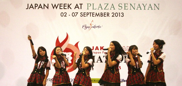 Foto JKT48 di Jakarta Japan Matsuri 2013 Plaza Senayan