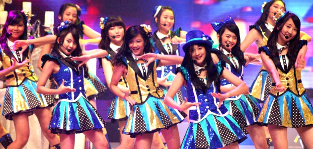 Foto JKT48 Konser Menuju Miss World RCTI 02-09-2013