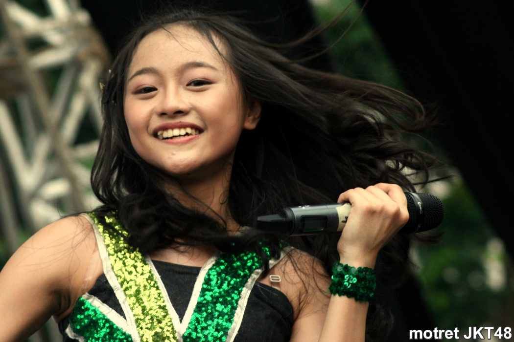 Rona Anggreani (Ayen) JKT48 di Hai Day 2013