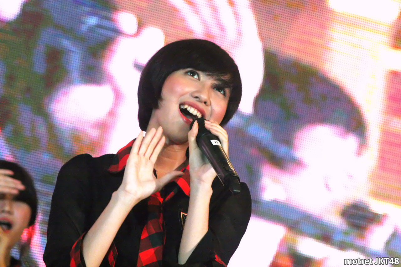 Ghaida Farisya JKT48 di Jakarta Marketing Week 13-05-2014