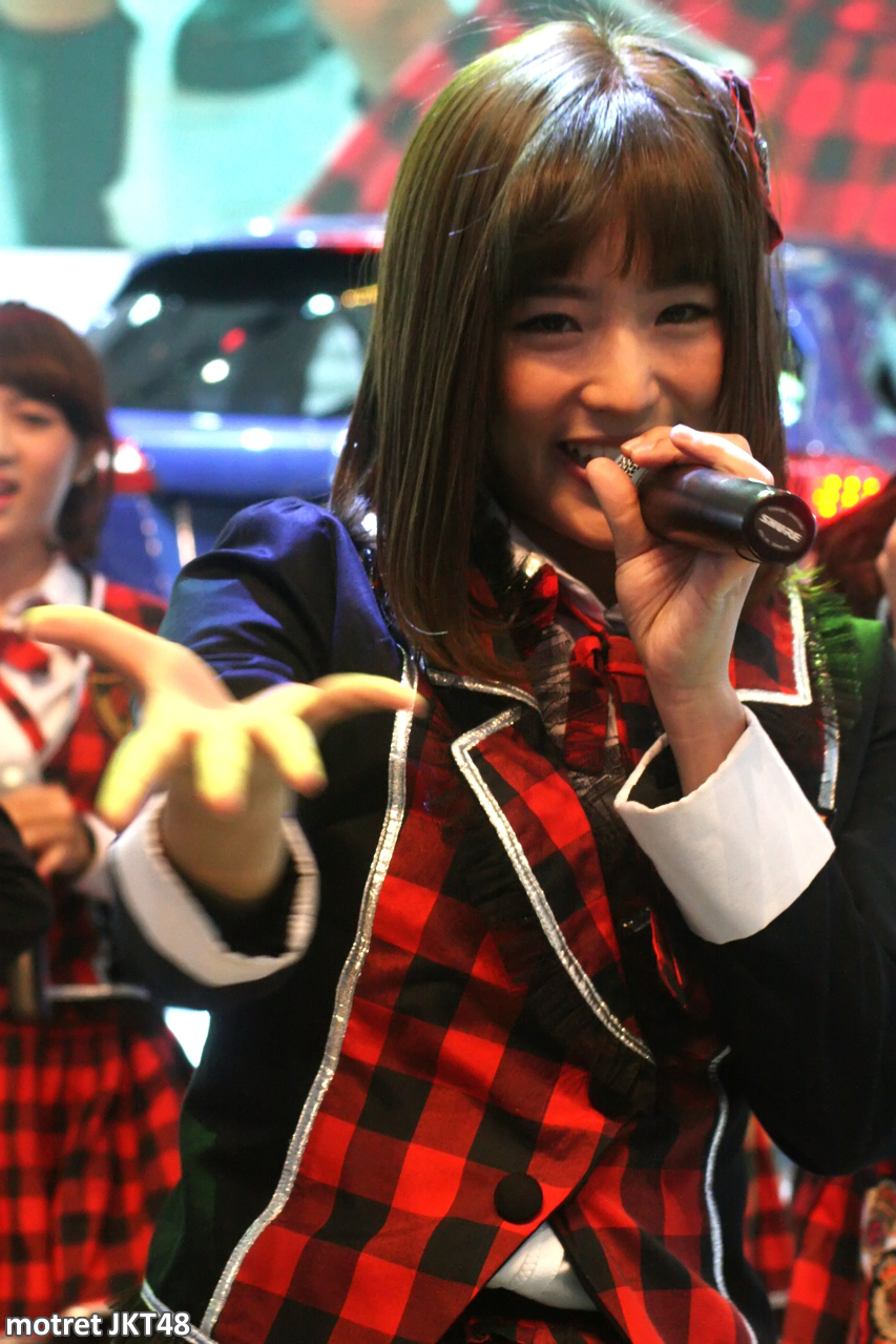 Haruka Nakagawa -Harugon- JKT48 Indonesia International Motor Show IIMS 2014 21-09-2014