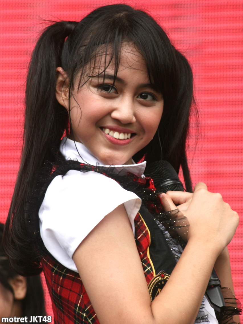 Fransisca Saraswati Puspa Dewi JKT48 Hai Day Jakarta 09-10-2014