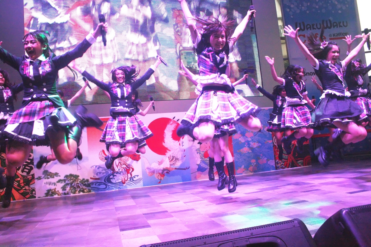 JKT48 Tim T Debut Waku Waku Cafe Snow Festival Jakarta 25-01-2015