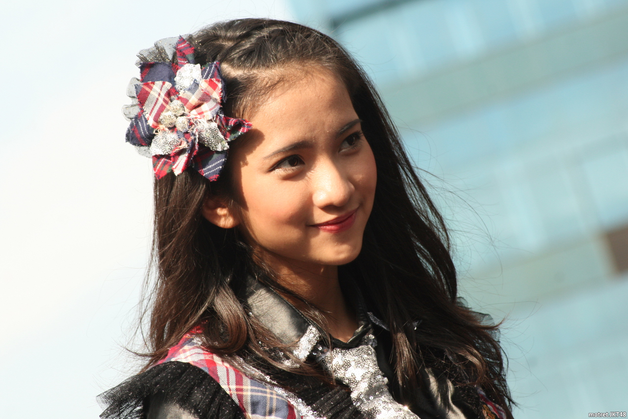 Nadhifa Salsabila -Nadse- JKT48 Sapa Indonesia Kompas TV Kampanye Senbatsu Sousenkyo Jakarta 29-03-2015