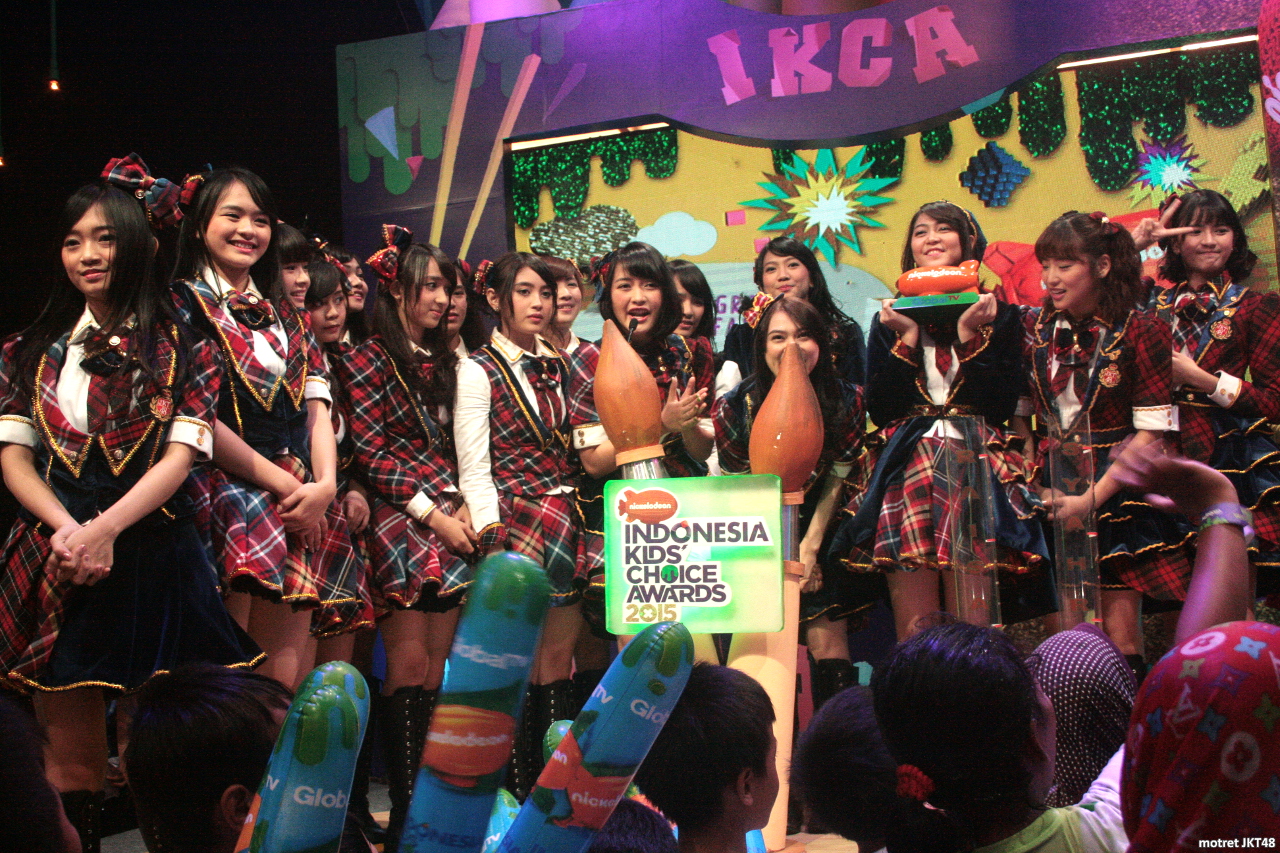 JKT48 di Indonesia Kids Choice Awards (IKCA) Global TV Jakarta 10-06-2015