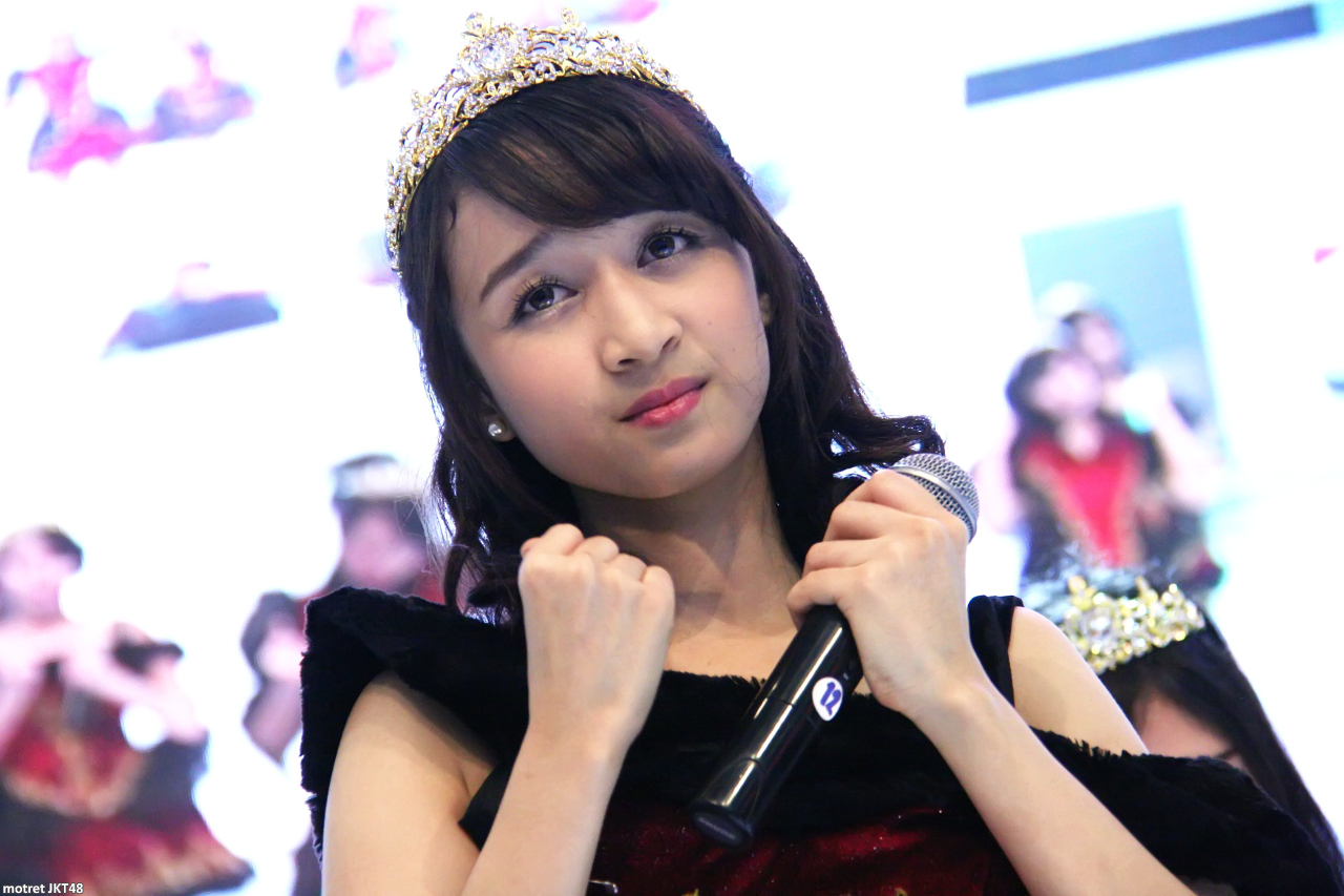 Ayana Shahab -Achan- JKT48 Honda Booth GIIAS BSD City 22-08-2015