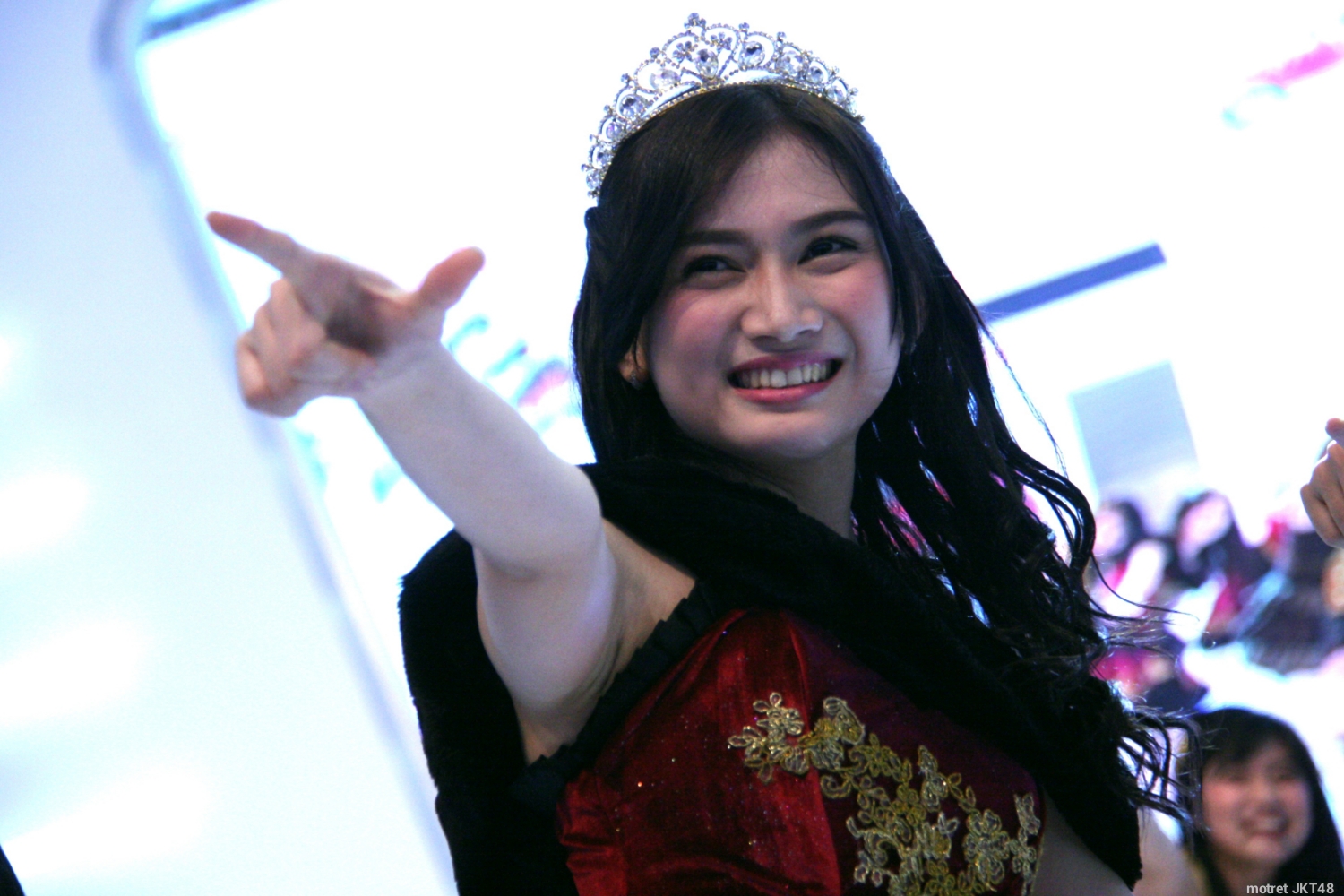 Melody Nurramdhani Laksani JKT48 Honda Booth GIIAS BSD City 22-08-2015