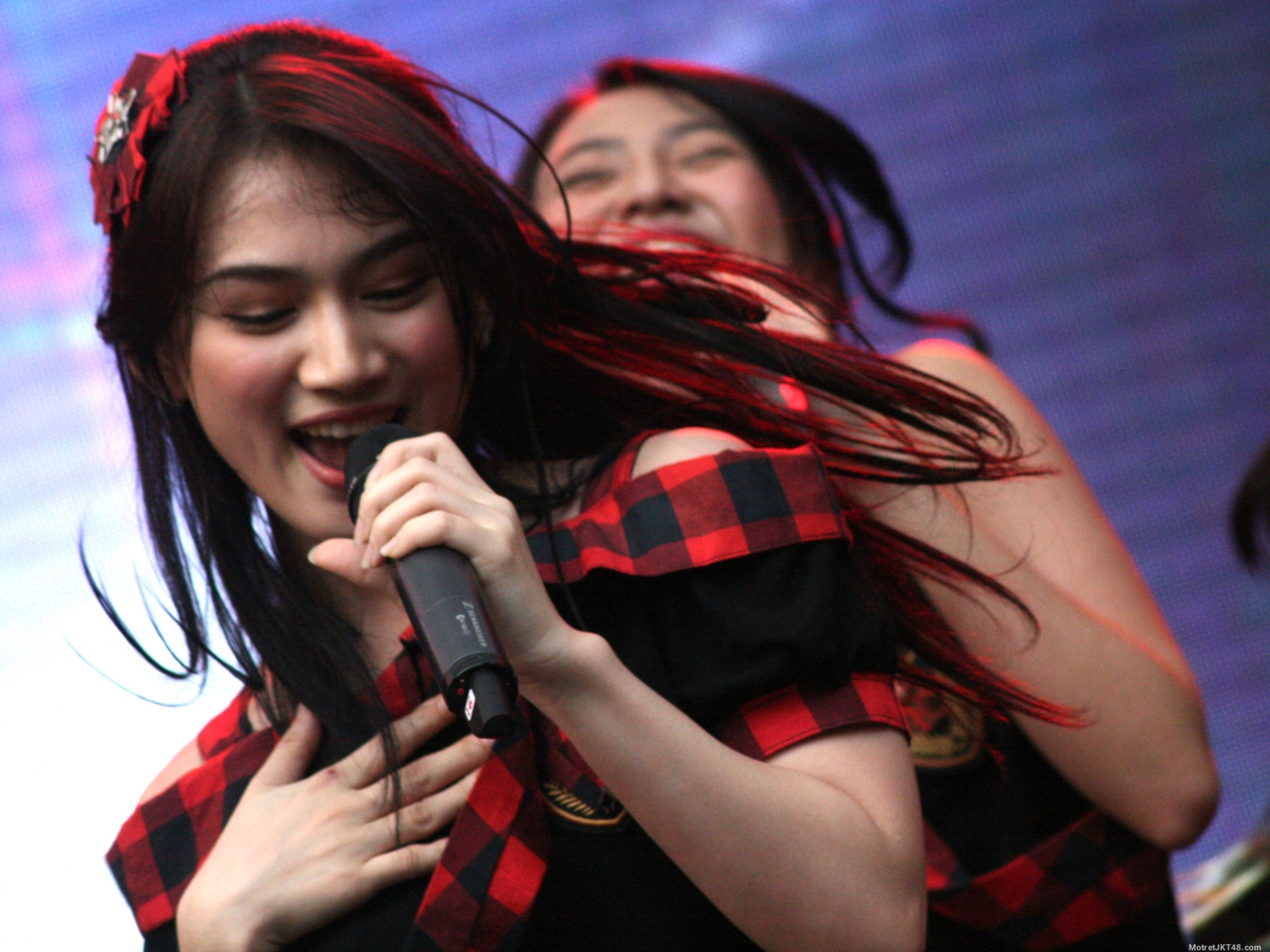 Melody Nurramdhani Laksani JKT48 Hai Day Jakarta 10-10-2015