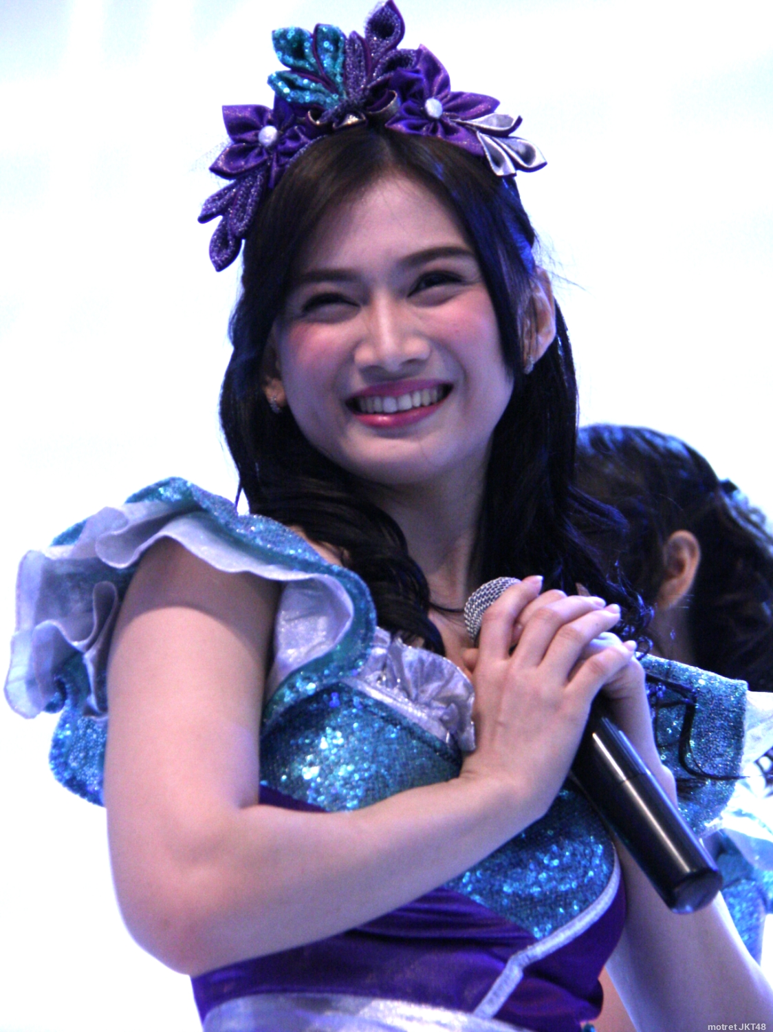 Melody Nurramdhani Laksani JKT48 Honda Booth GIIAS BSD City 22-08-2015