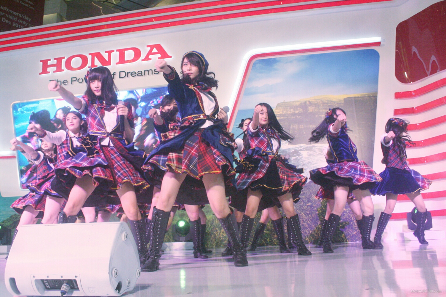 JKT48 Honda Booth Mal Kota Kasablanka Jakarta 05-12-2015