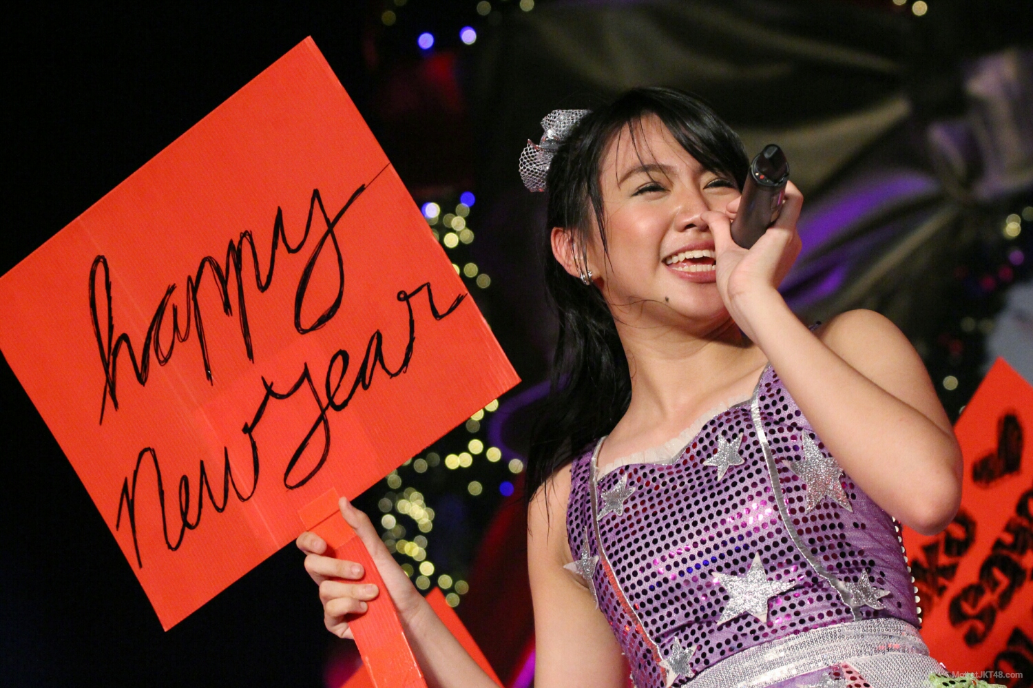 Shania Junianatha (Shanju) JKT48 4th Anniversary Countdown Festival 2016, Alam Sutera Tangerang 31-12-2015