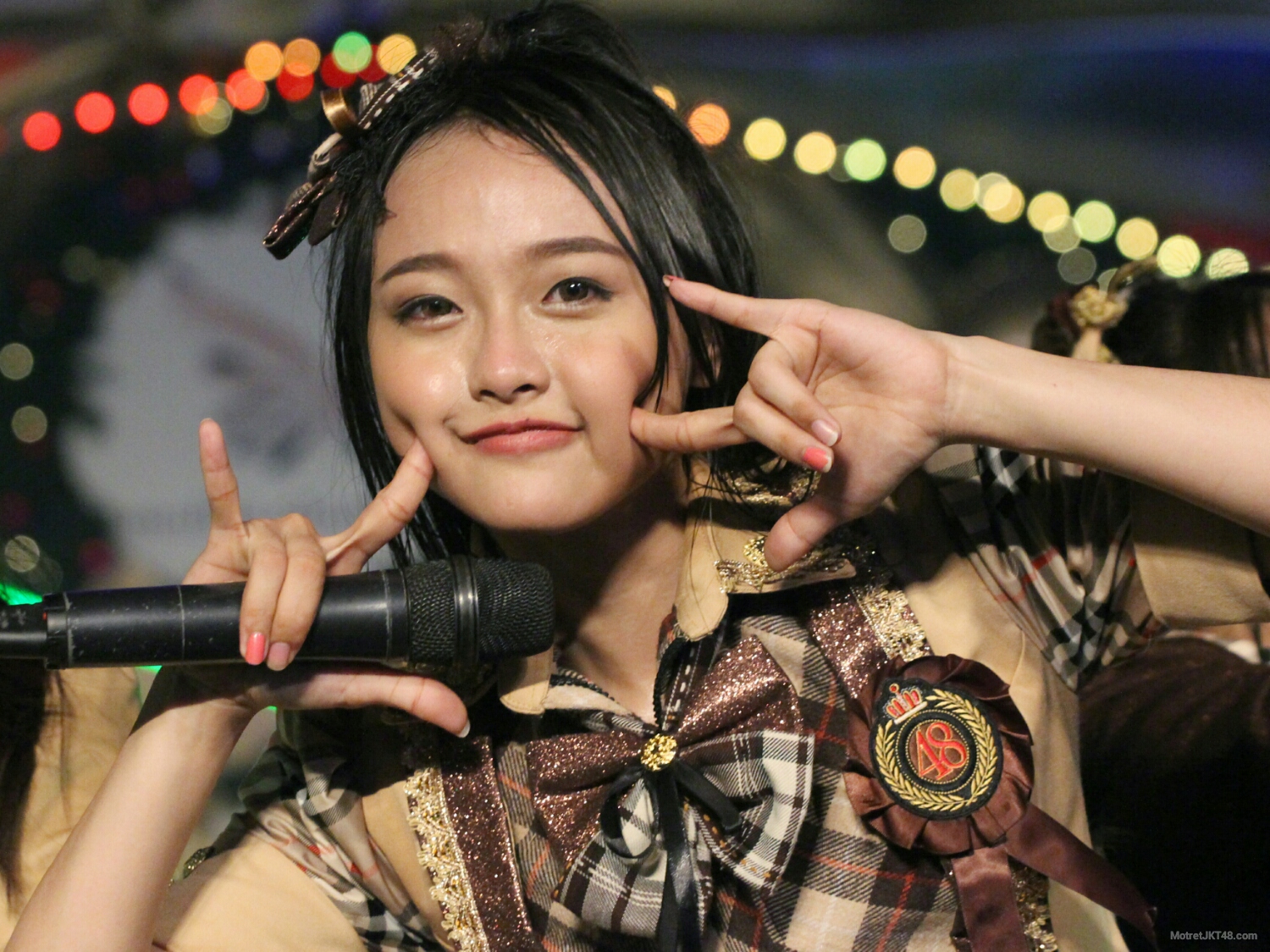 Rona Anggreani (Ayen) JKT48 4th Anniversary Countdown Festival 2016, Alam Sutera Tangerang 31-12-2015