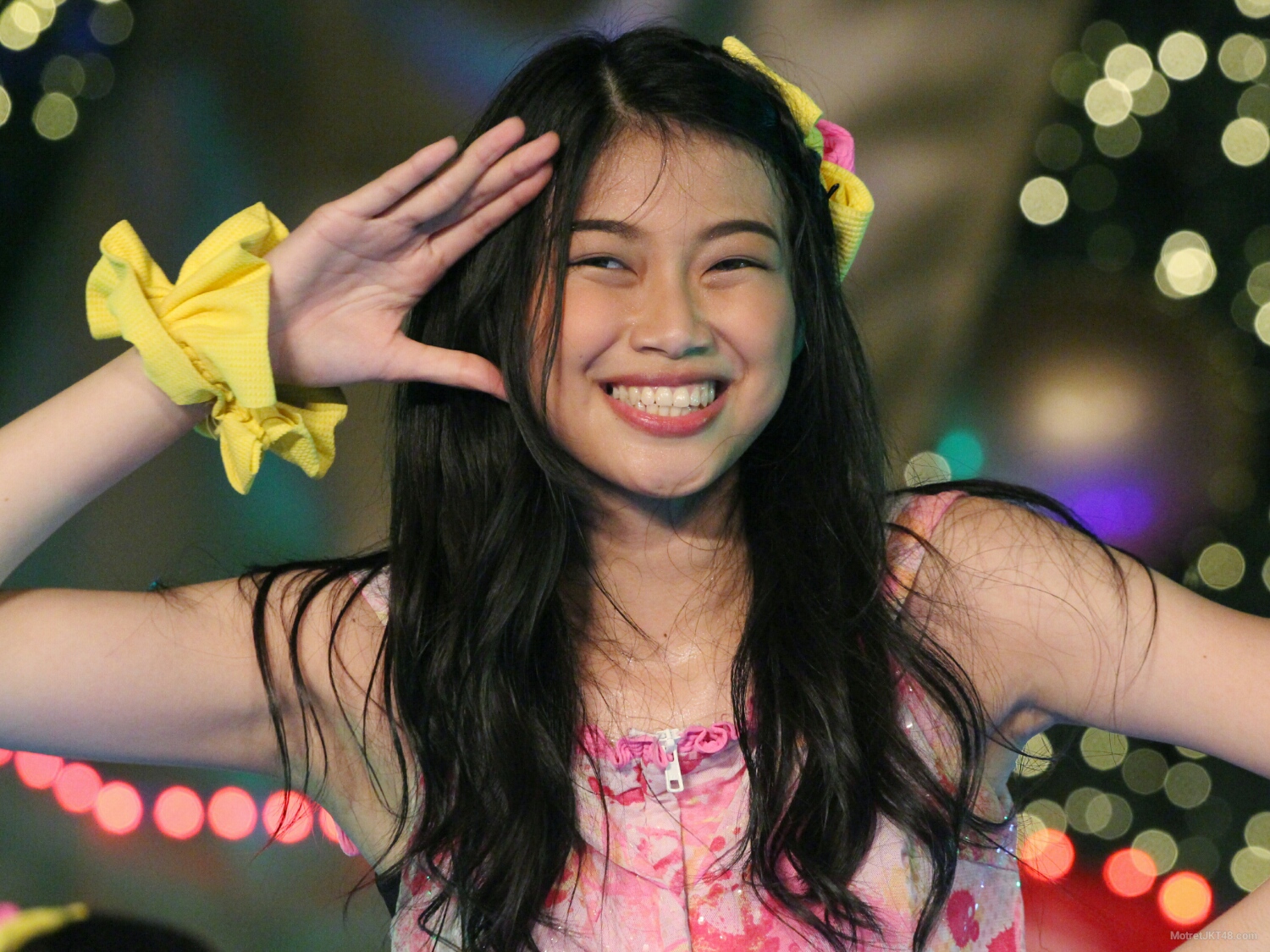 Maria Genoveva Natalia Desy Purnamasari Gunawan JKT48 4th Anniversary Countdown Festival 2016, Alam Sutera Tangerang 31-12-2015