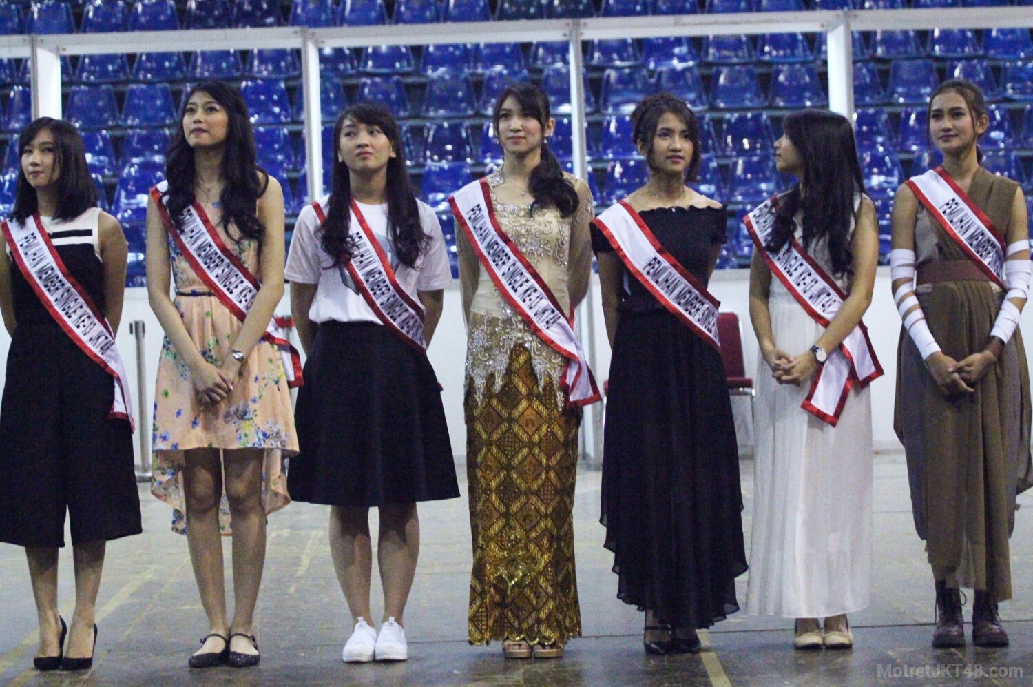 Dhike Desy Lidya Shani Nadse Gracia Manda JKT48 Beginner Handshake Festival Jakarta 19-03-2016