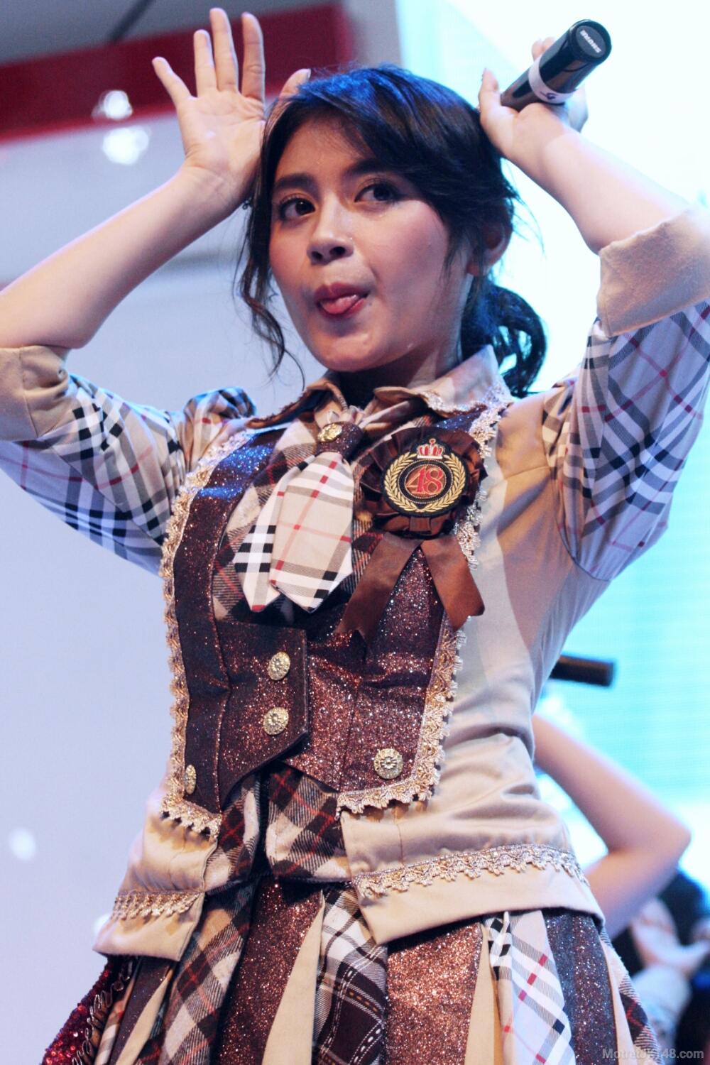 Nabilah Ratna Ayu Azalia JKT48 Honda Booth Indonesia International Motor Show (IIMS) 2016 JIExpo Kemayoran 16-04-2016
