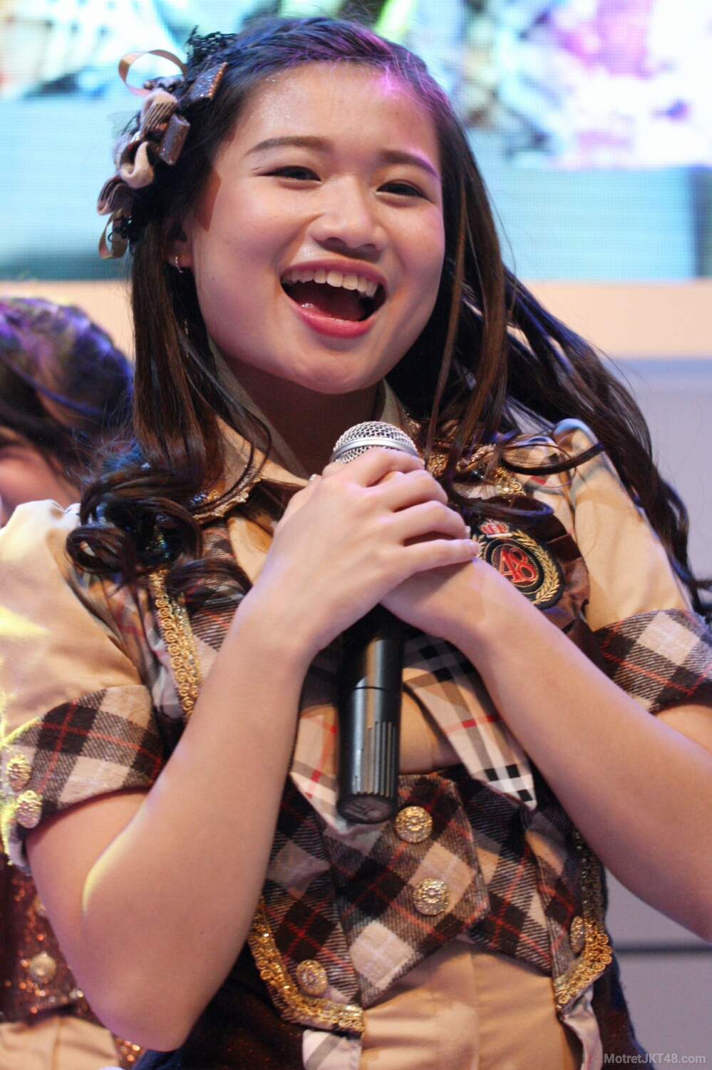 Sonia Natalia JKT48 Honda Booth Indonesia International Motor Show (IIMS) 2016 JIExpo Kemayoran 16-04-2016