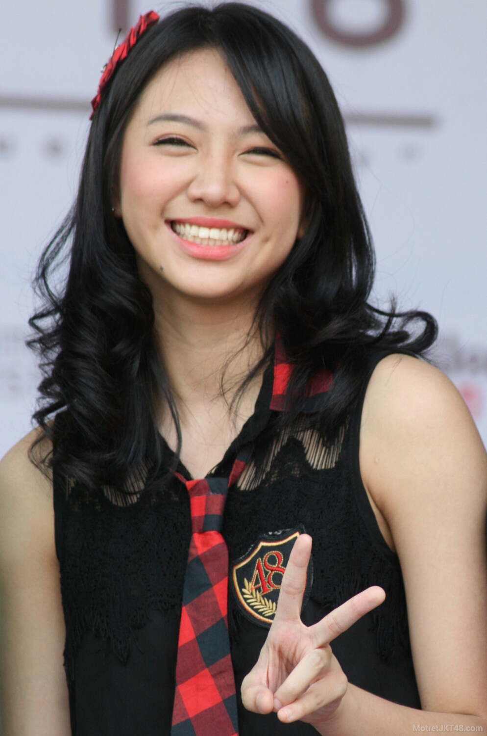 Shania Junianatha (Shanju) JKT48 Jakarta Kizuna Ekiden 15-05-2016