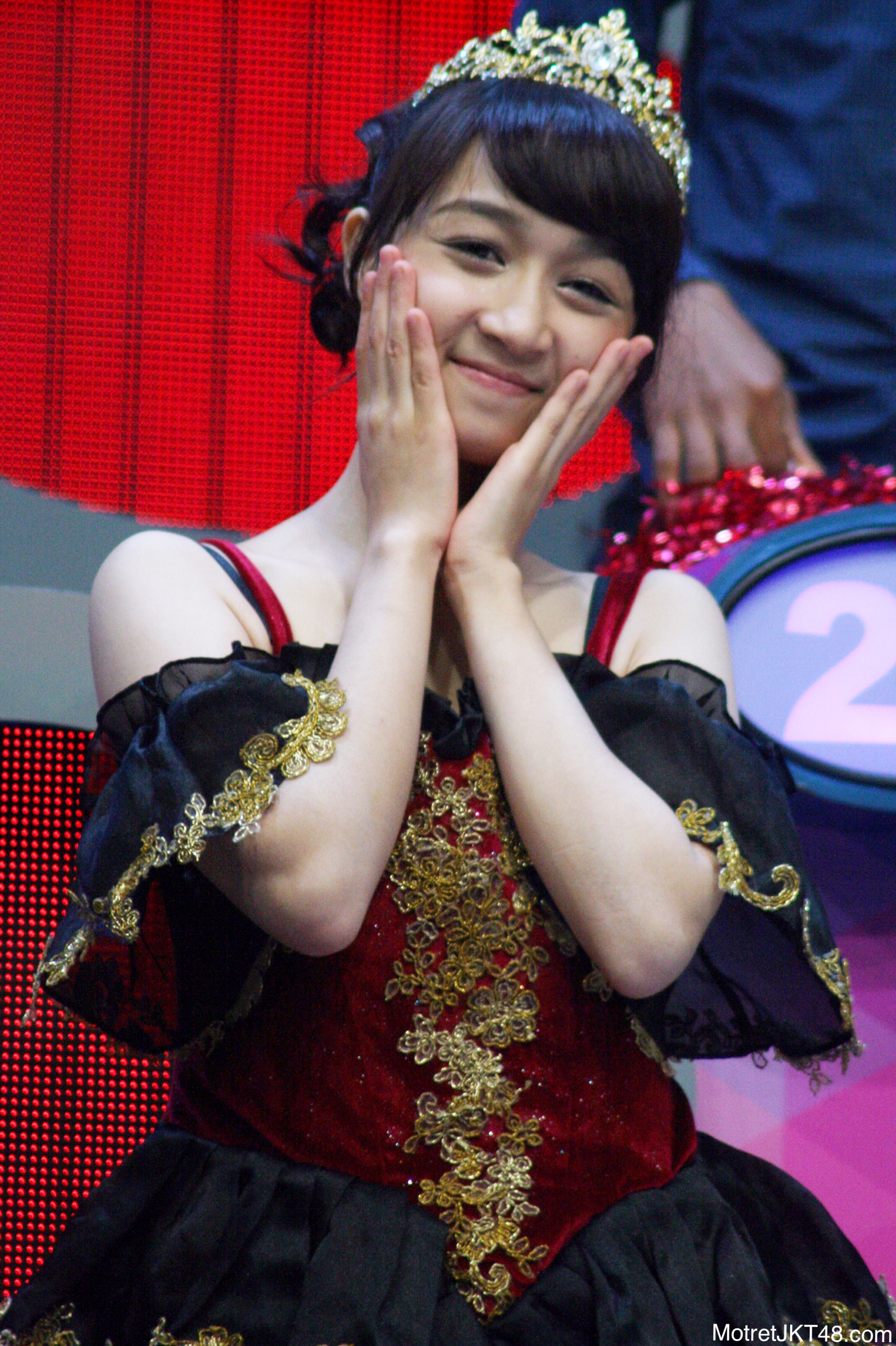 Ayana Shahab (Achan) JKT48 Lucky Show RCTI Jakarta 29-08-2016