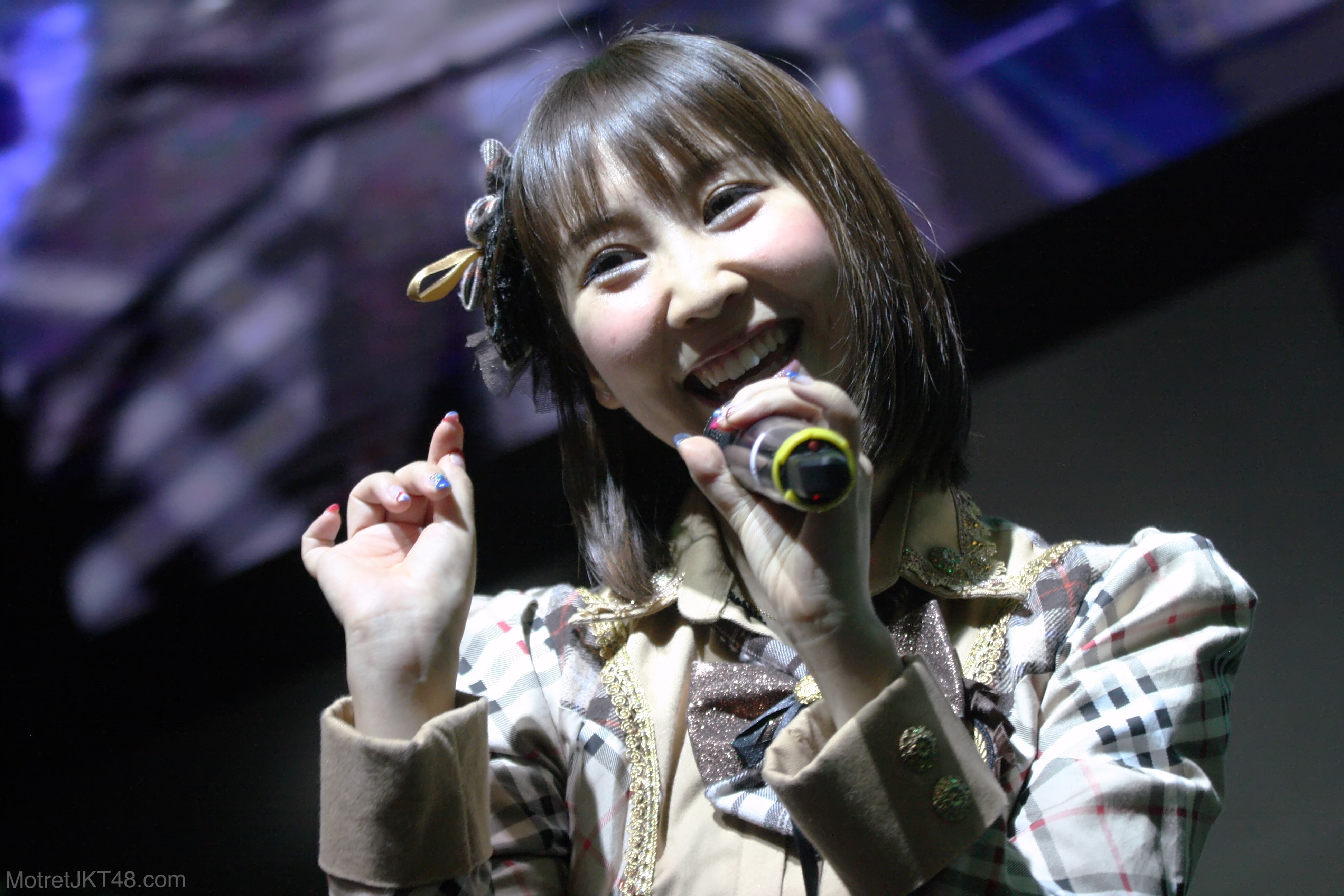 Chikano Rina (Chikarina) JKT48 Booth Honda Indonesia Motorcycle Show Jakarta 02-11-2016