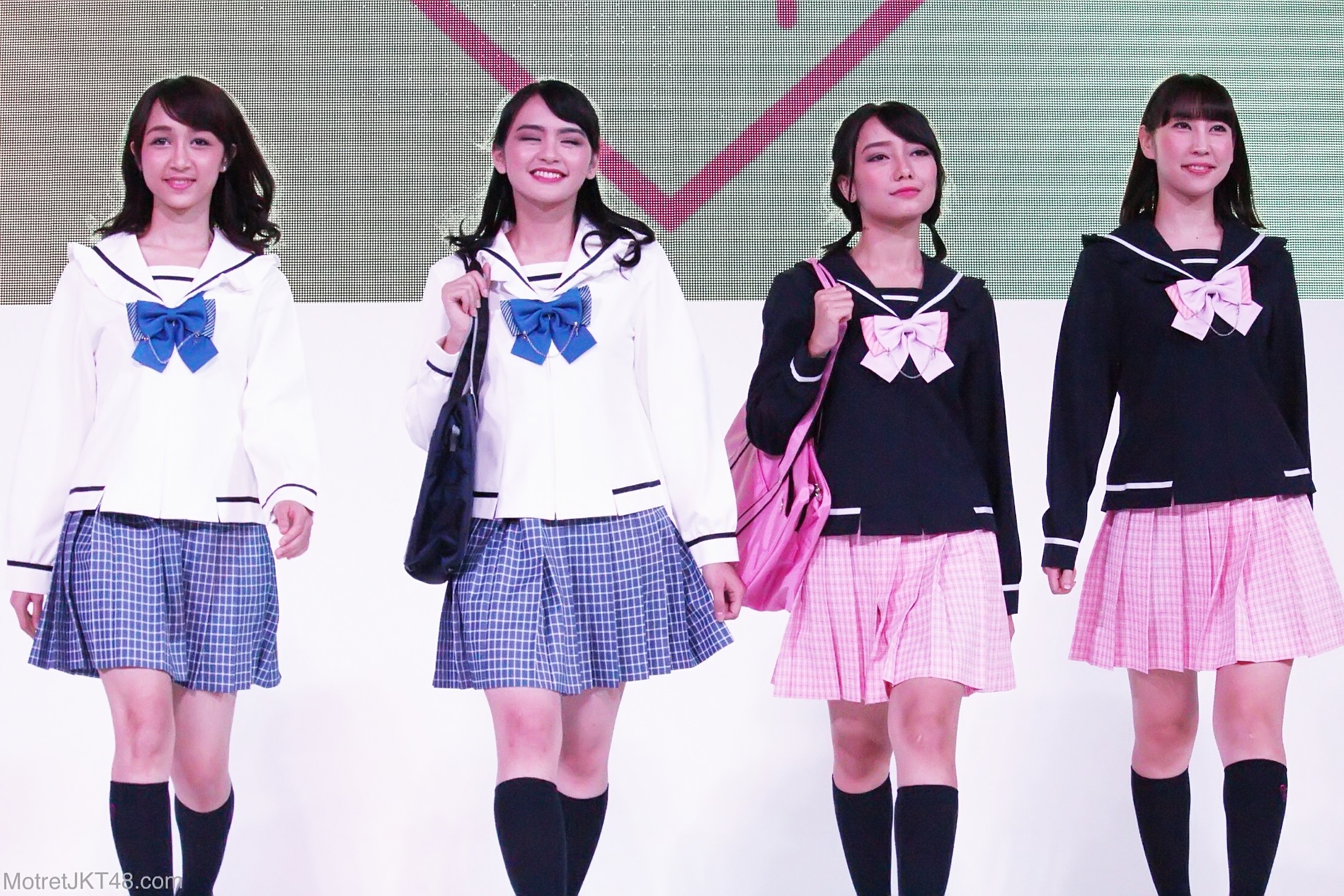 Ayana (Achan), Chikarina, Ikha, Yona JKT48 Japan Fashion Event 2017 Jakarta 15-01-2017