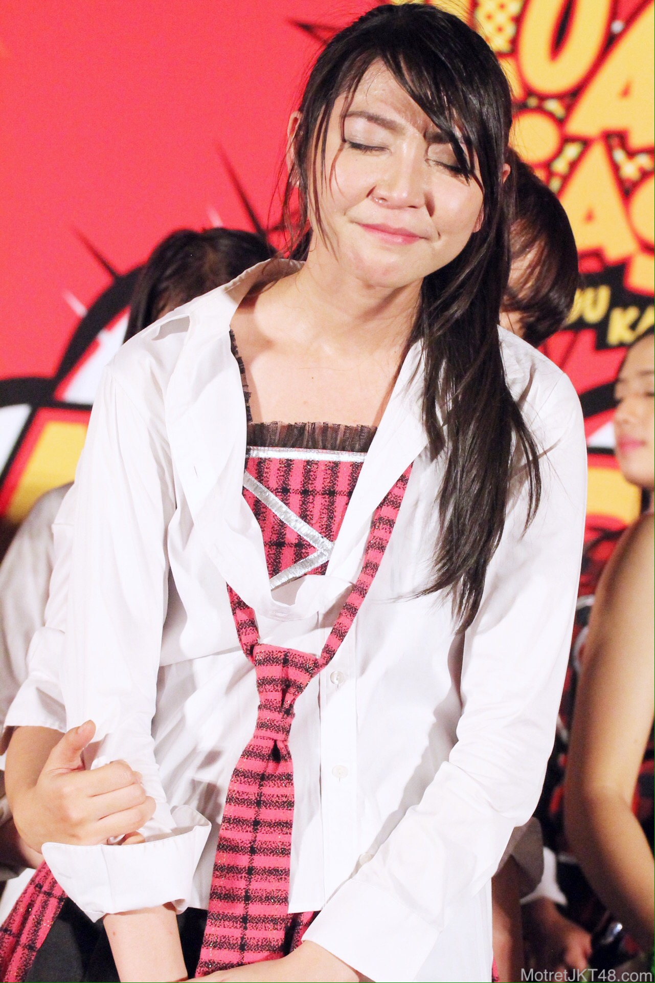 Jessica Veranda (Ve) & Devi Kinal Putri JKT48 Luar Biasa Saikou Kayo Handshake Festival Jakarta 04-03-2017