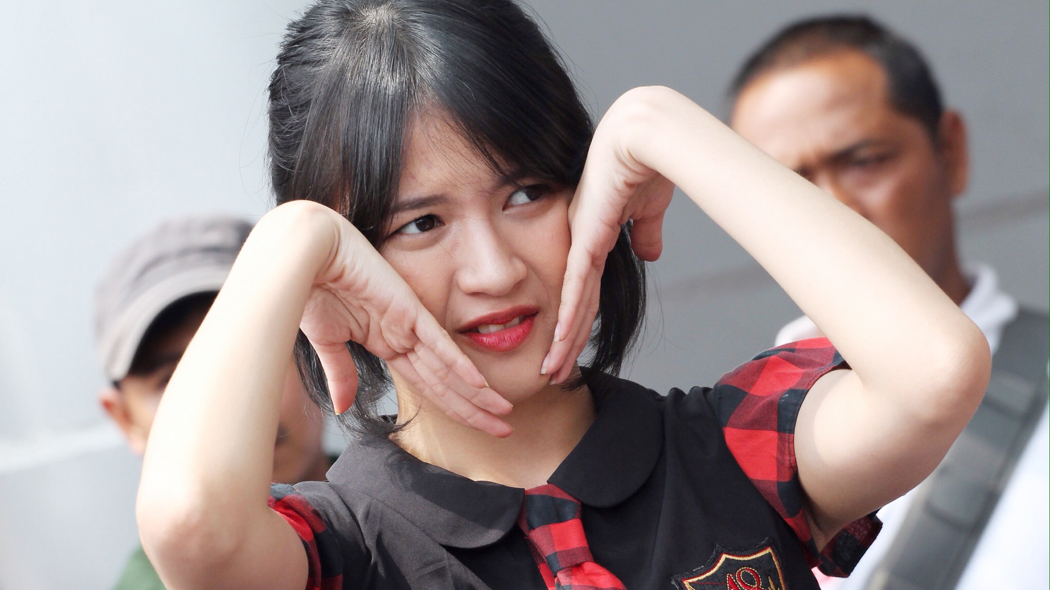 Ratu Vienny Fitrilya (Viny) JKT48 Booth Honda Ve Graduation Ceremony dan Pengumuman Hasil Sousenkyo 2017 Jakarta 22-04-2017