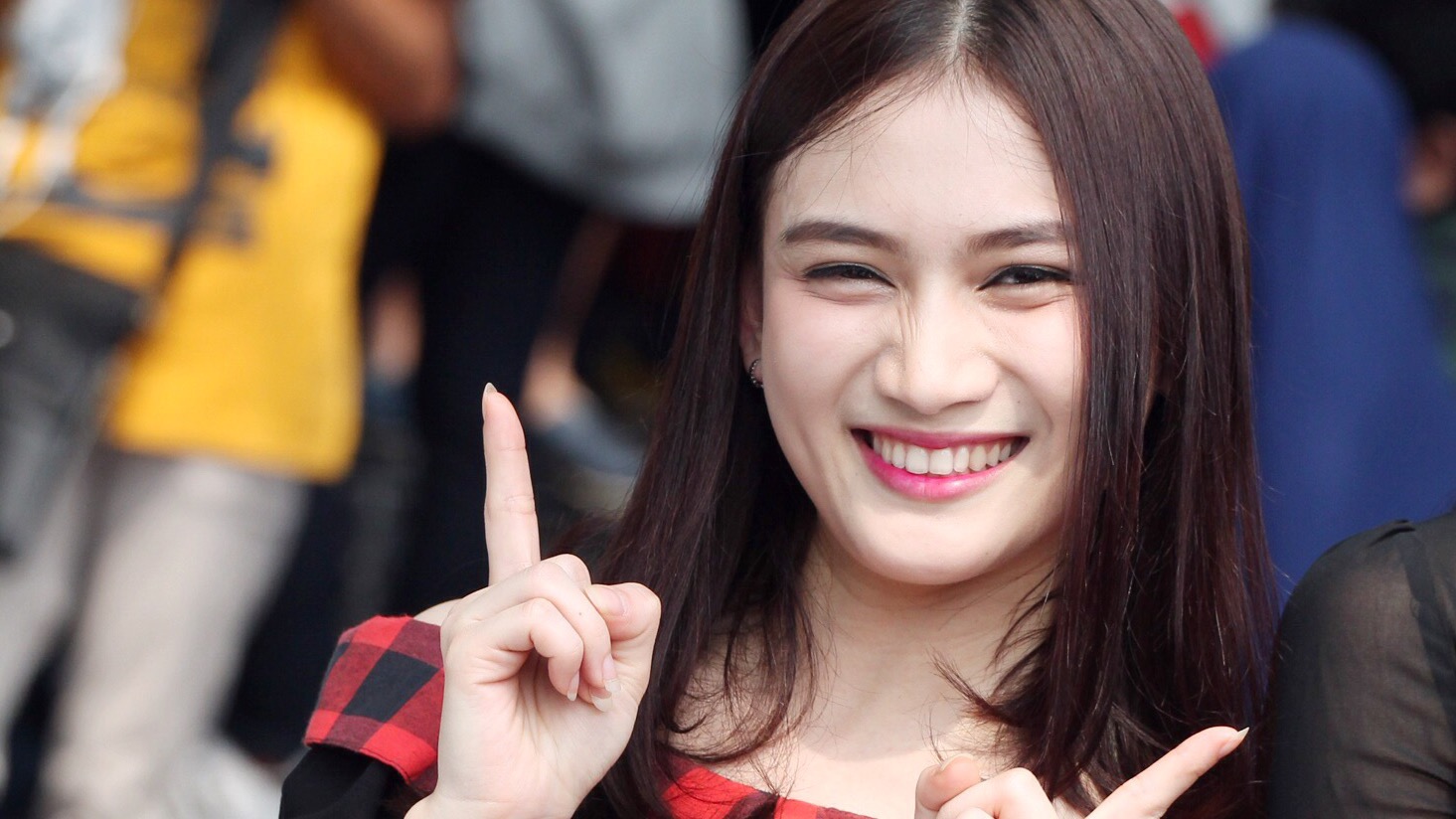 Melody Nurramdhani Laksani JKT48 Booth Honda Ve Graduation Ceremony dan Pengumuman Hasil Sousenkyo 2017 Jakarta 22-04-2017