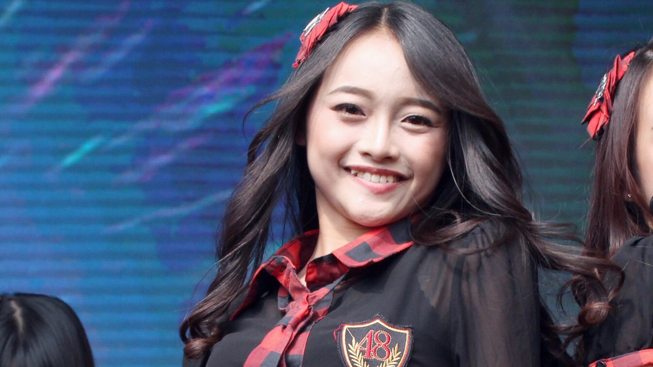 Rona Anggreani (Ayen) JKT48 Ennichisai Blok M Jakarta 14-05-2017