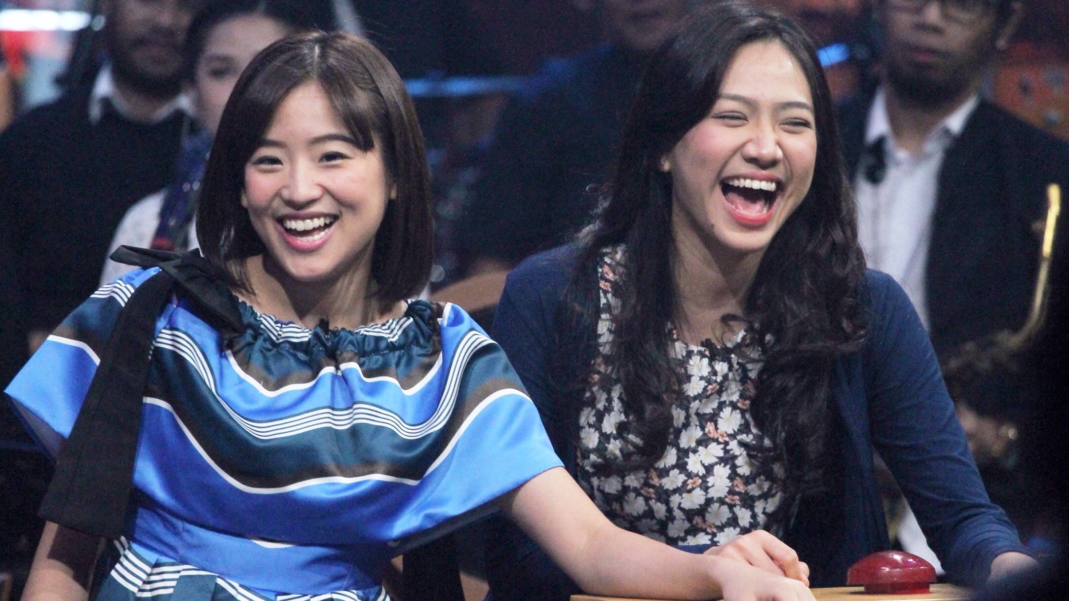 Shania (Shanju) JKT48 dan Haruka di Tonight Show NET TV Jakarta 31-05-2017