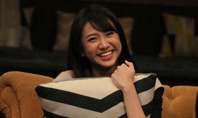 [STOK FOTO] Shania Junianatha (Shanju) JKT48 Ini Talkshow NET TV Jakarta 19-07-2017