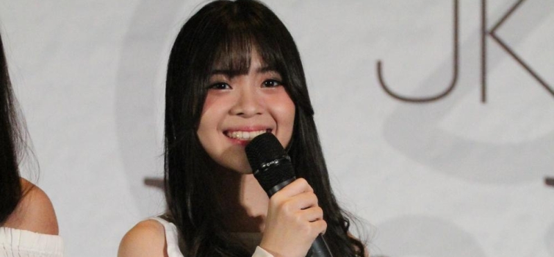 [STOK FOTO] JKT48 Believe Handshake Festival MC Games Booth Jakarta 02-12-2017
