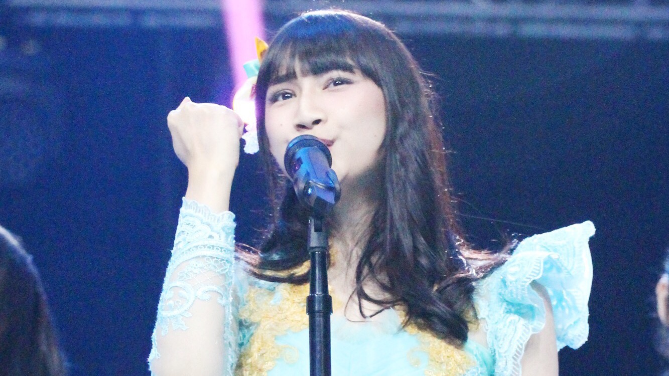 Frieska Anastasia Laksani JKT48 Konser Luar Biasa Princess Dangdut Jaman Now Indosiar Jakarta 04-02-2018